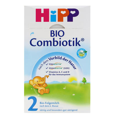 德国喜宝Hipp BIO益生菌婴幼儿奶粉2段600g(6-9个月)
